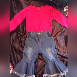Long sleeve shirt size(girl small 5/6)